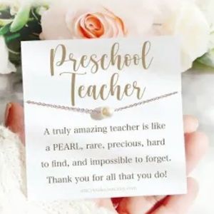Brand new Preschool Teacher Necklace